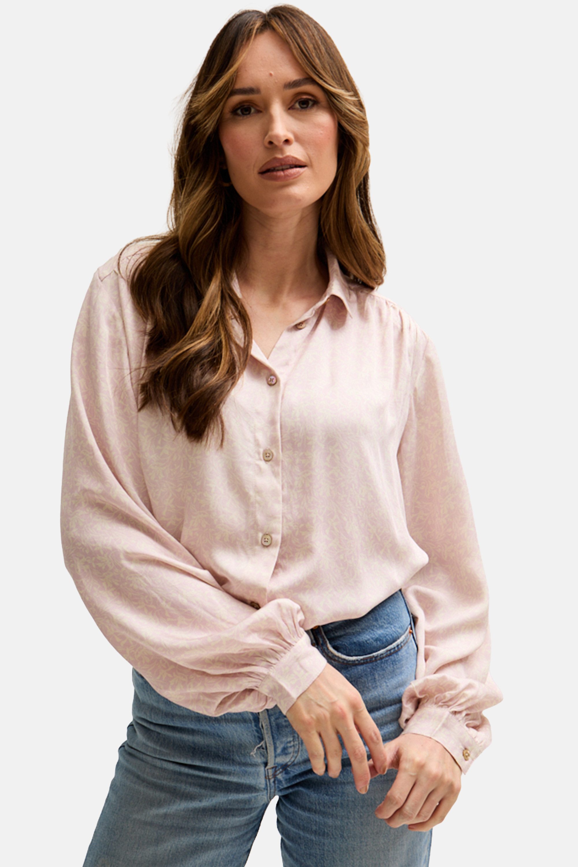 Lily and Lionel Hemdbluse Marrianne Peter Pan Collar Shirt Damen