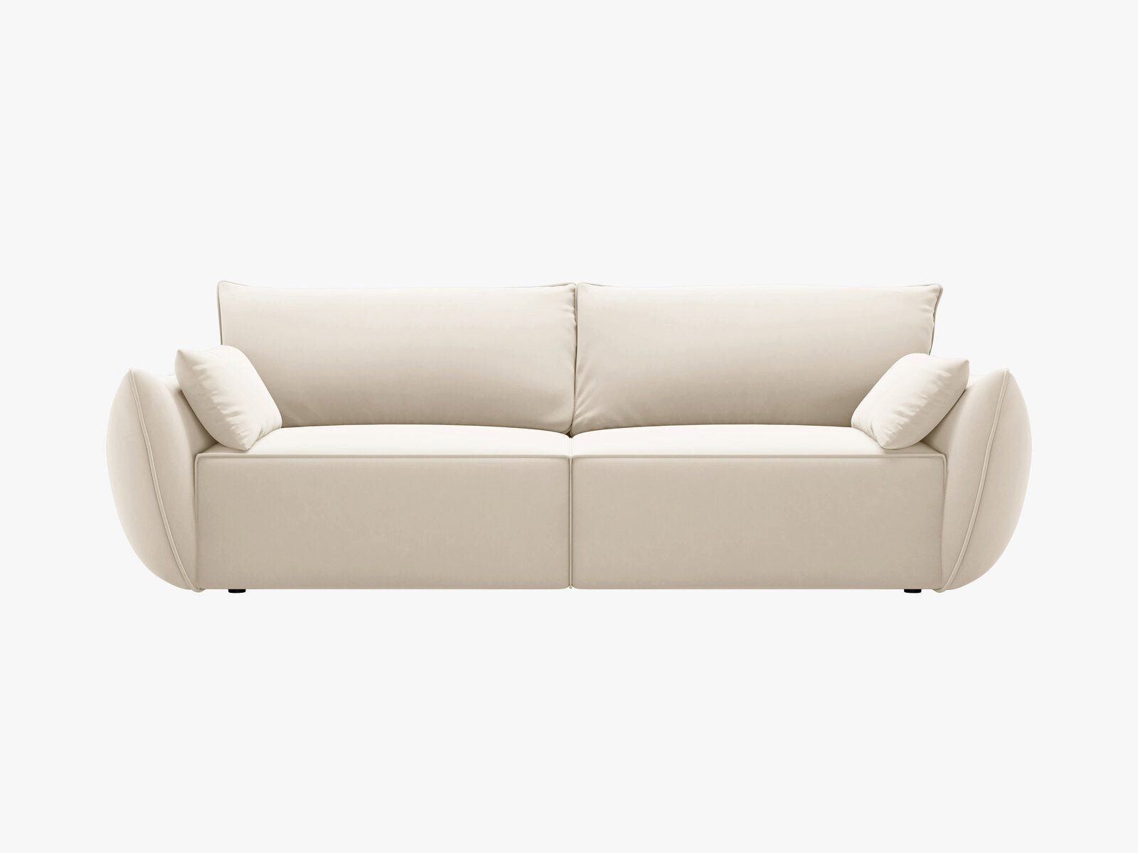 Micadoni Schlafsofa Kaelle, 3-Sitzer mit Bettkasten