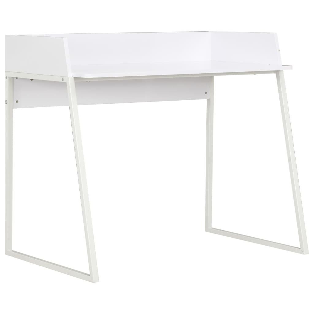 furnicato Schreibtisch Weiß 90x60x88 cm