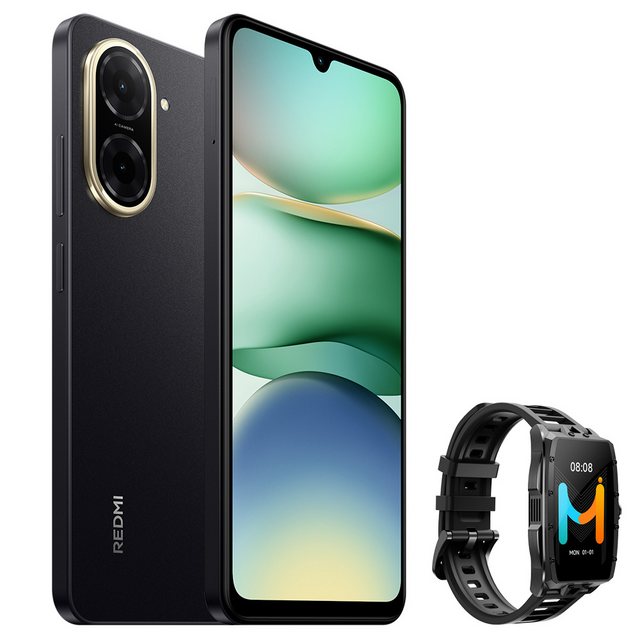 Xiaomi Redmi A5 4+128GB Smartphone & Smartwatch Handy (6.88 Zoll, 32 MP Kam günstig online kaufen