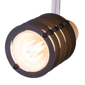 etc-shop LED Deckenleuchte, Leuchtmittel nicht inklusive, Deckenleuchte 2-flammig Metall Hängelampe Esszimmer Design