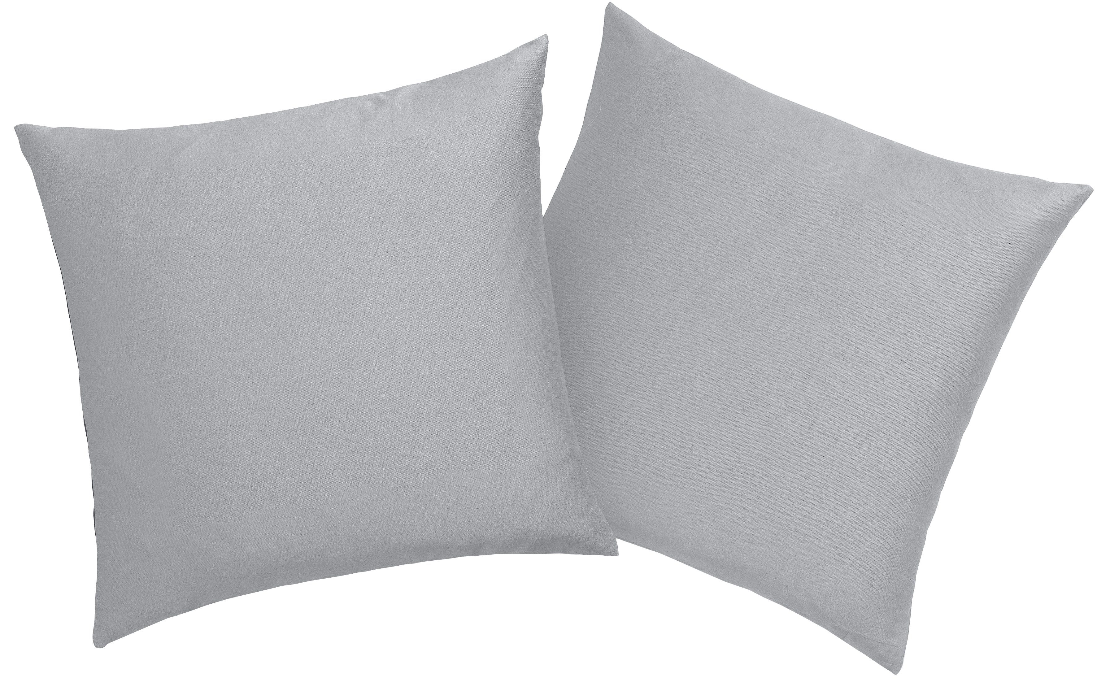OTTO home Kissenbezug Mila, (2 Stück), Satin Qualität, in Uni Design