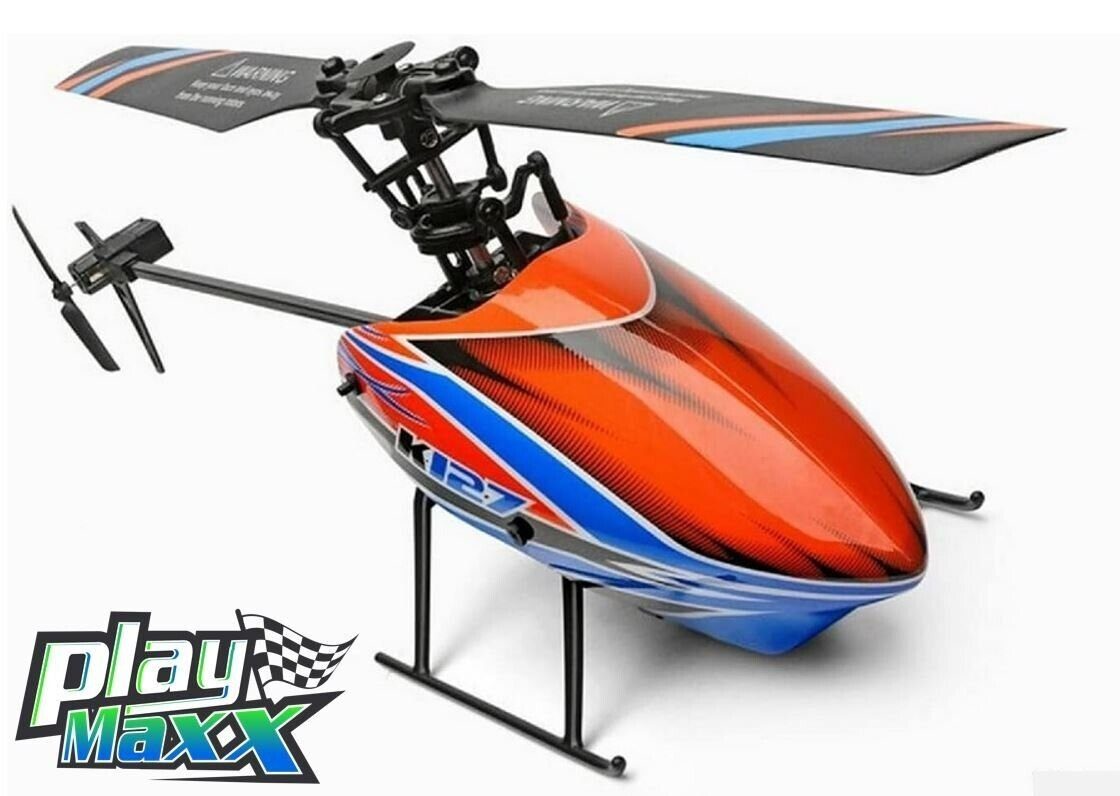 BruKa RC-Helikopter RC Helikopter EAGLE K127 Single Blade ferngesteuerter Hubschrauber