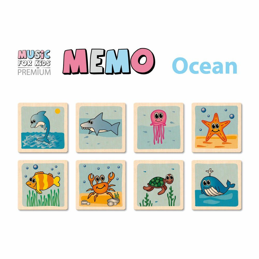 Voggenreiter Spiel Music for Kids Premium Memo Ocean