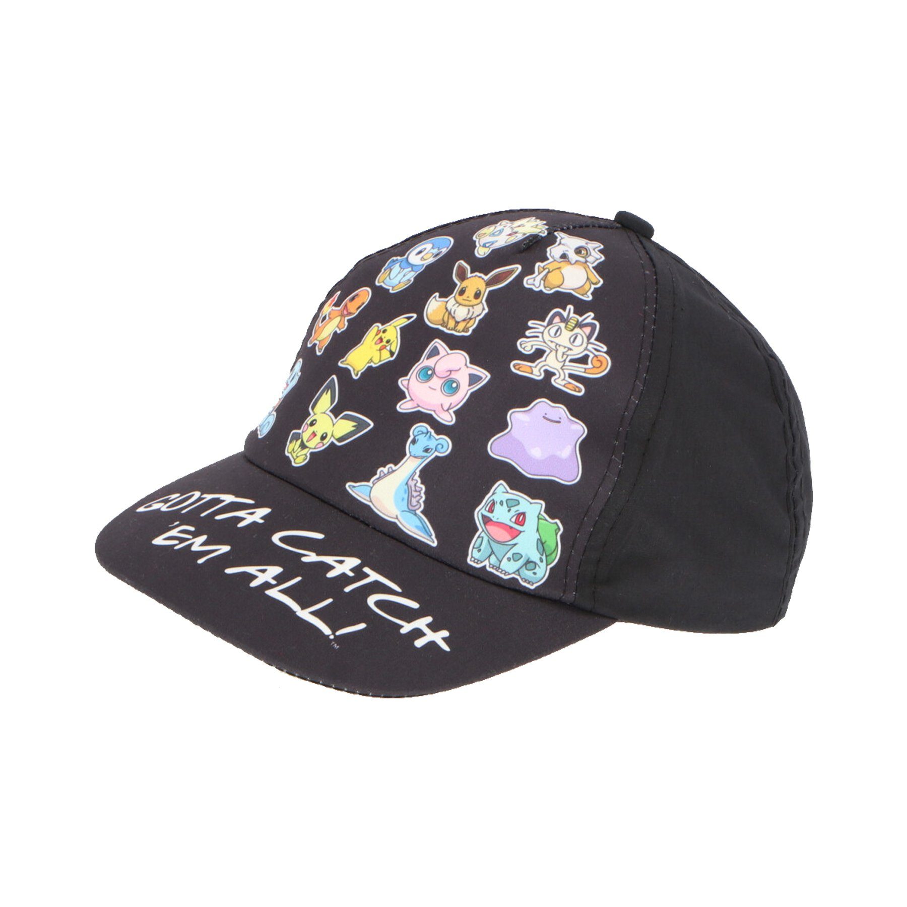 Baseball Cap Pokemon Pikachu Kinder Basecap Baseball Kappe