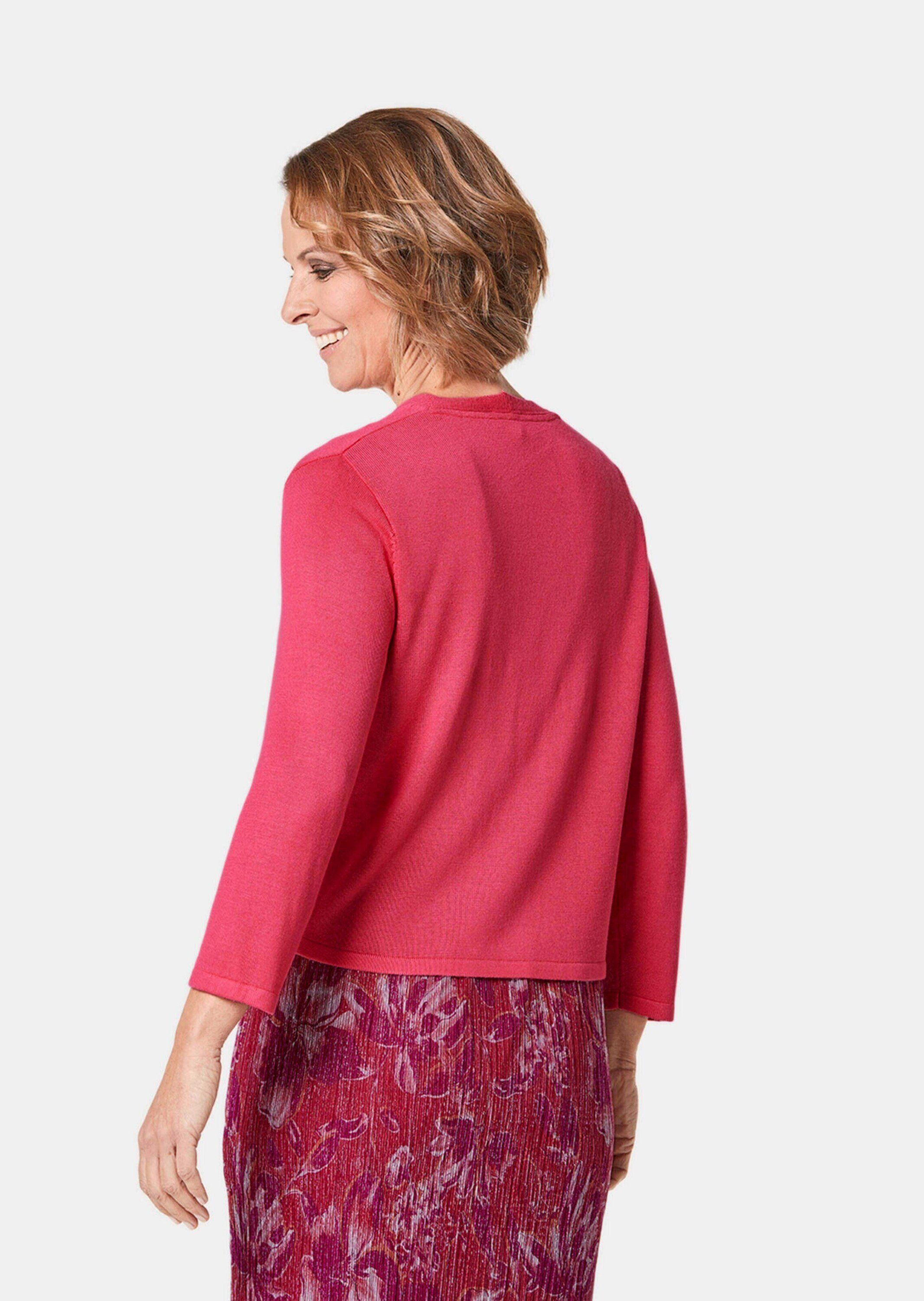 GOLDNER Strickjacke Wunderbar leichter Strick-Bolero