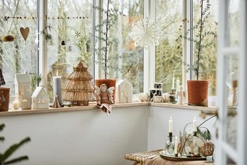 Ib Laursen Kandelaber, Teelichthaus im skandinavischen Stil. Modell Slagelse