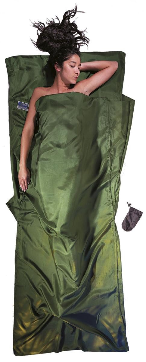 Cocoon Hüttenschlafsack COCOON TravelSheet Seide dark günstig online kaufen