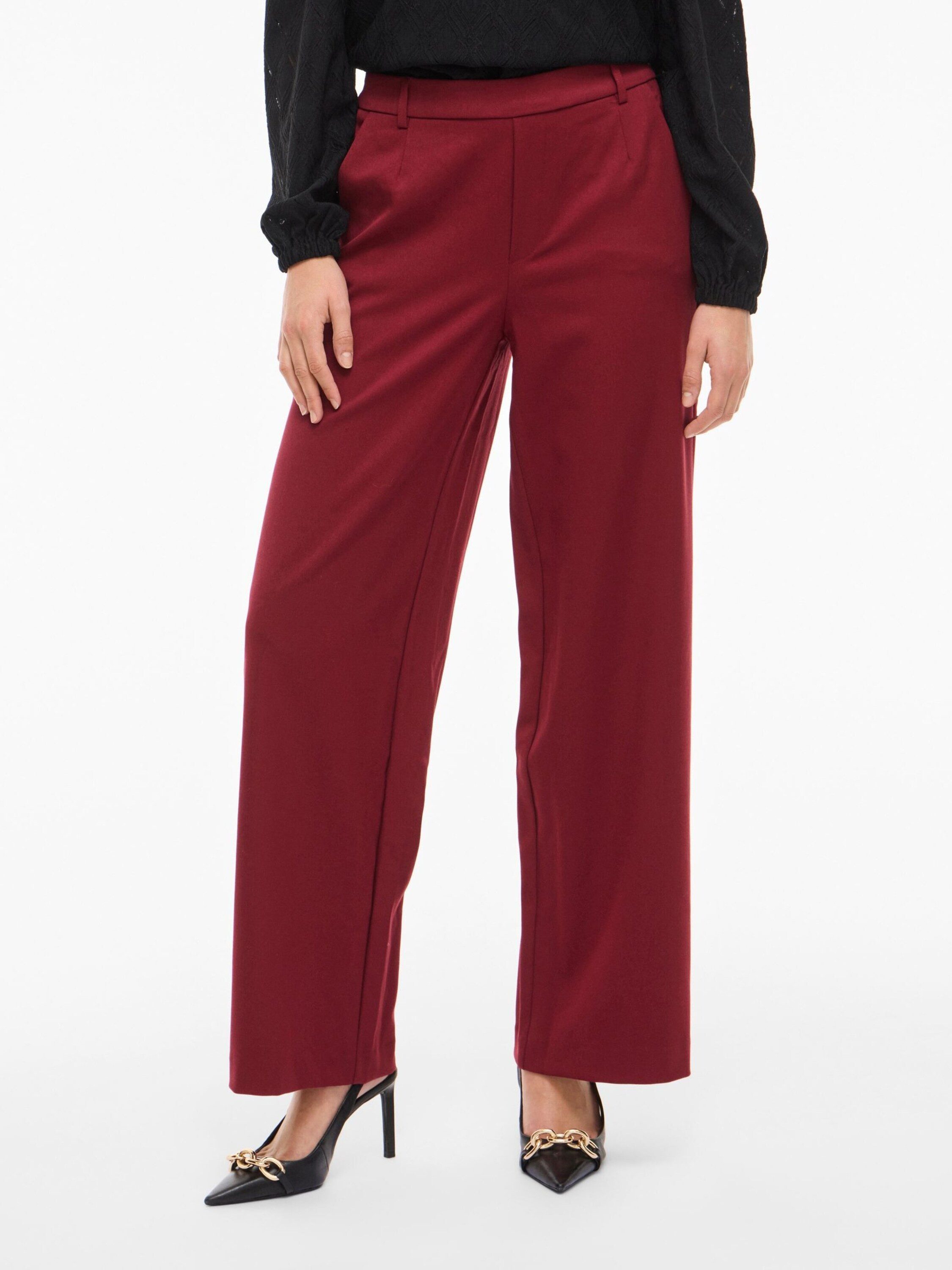 Vila Stoffhose VIVARONE (1-tlg) Plain/ohne Details