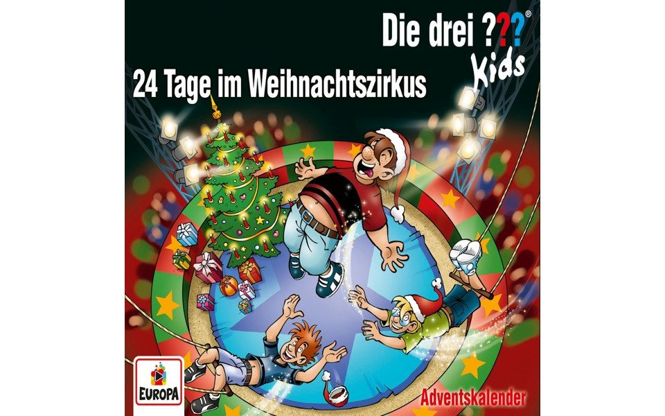 Adventskalender Die drei ??? kids Adventskalender: 24 Tage Weihnachtszirkus