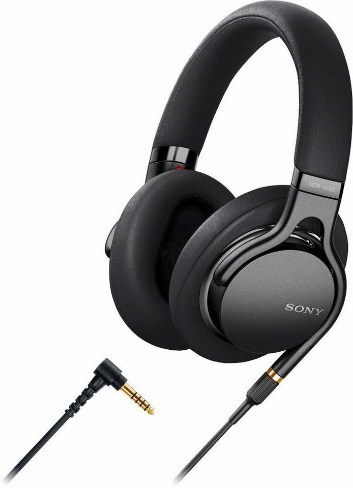 Sony MDR-1AM2 Over-Ear-Kopfhörer (Hi-Res, HR Audio, Beat Response Control,  incl. zwei hochwertiger Audiokabel)