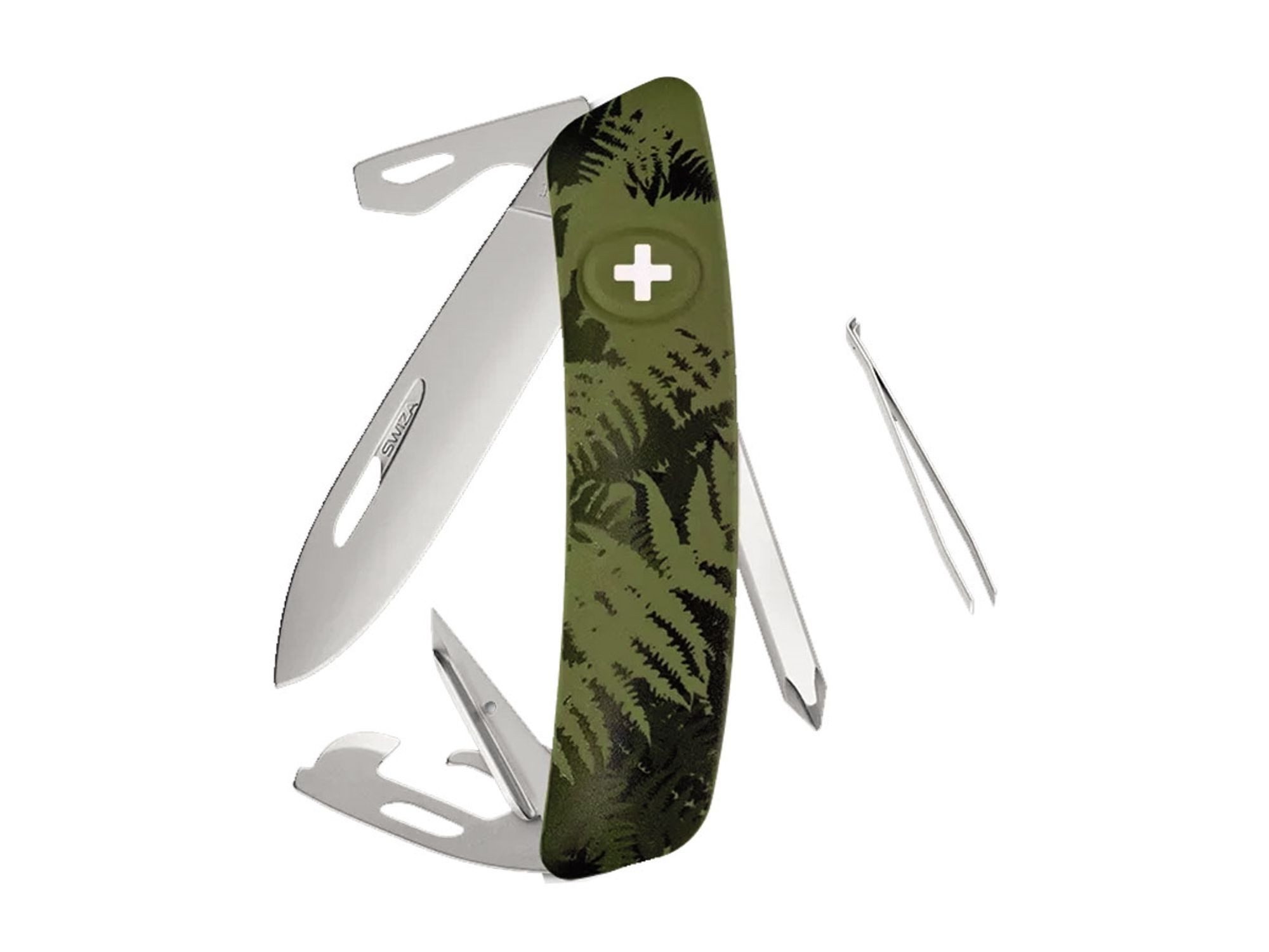 SWIZA Taschenmesser Swiza D04 AM Olive fern KNI.0046.2050
