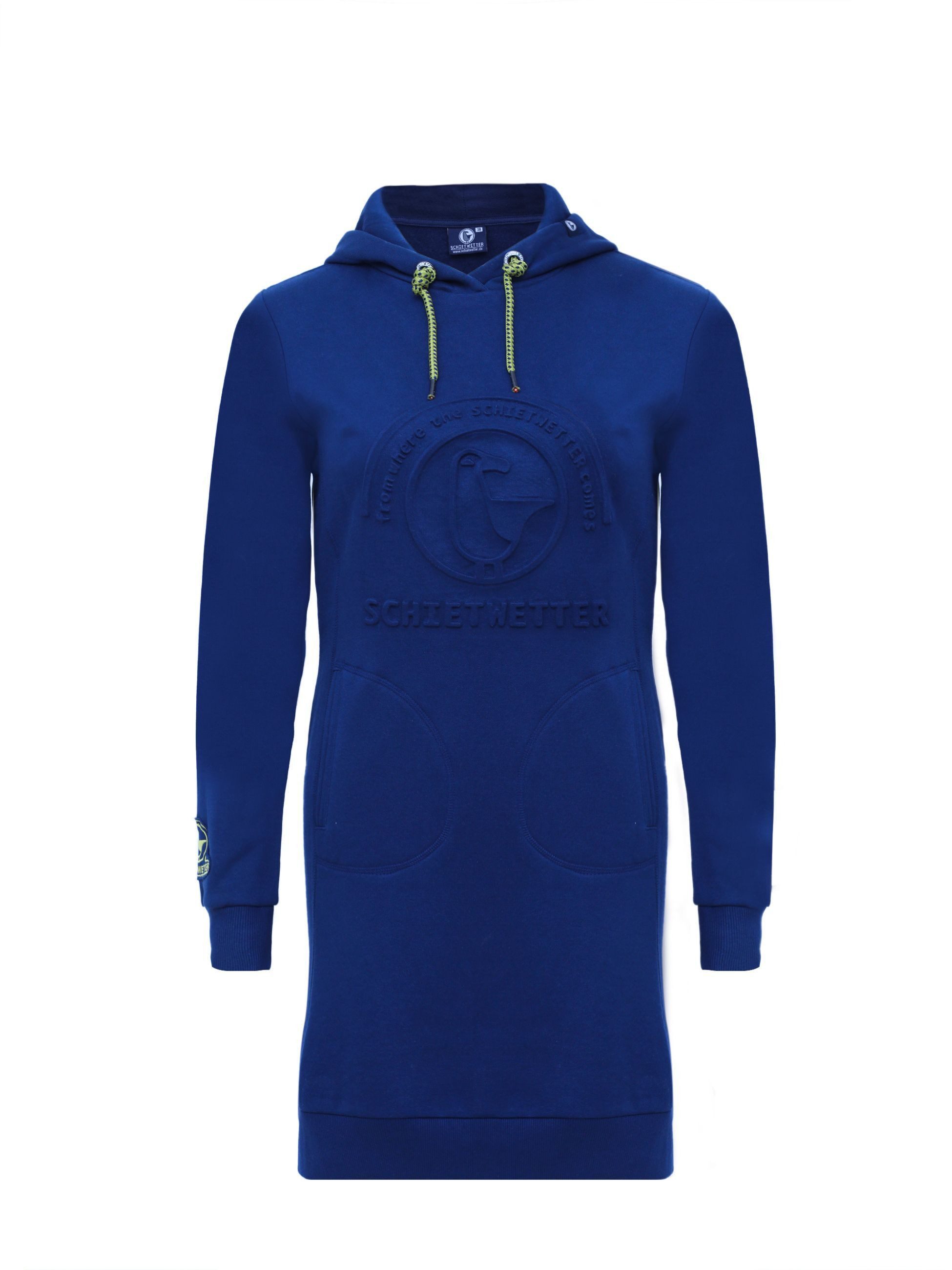 Schietwetter Sweatkleid Damen Hoodiekleid "Flaschenpost Finna" günstig online kaufen