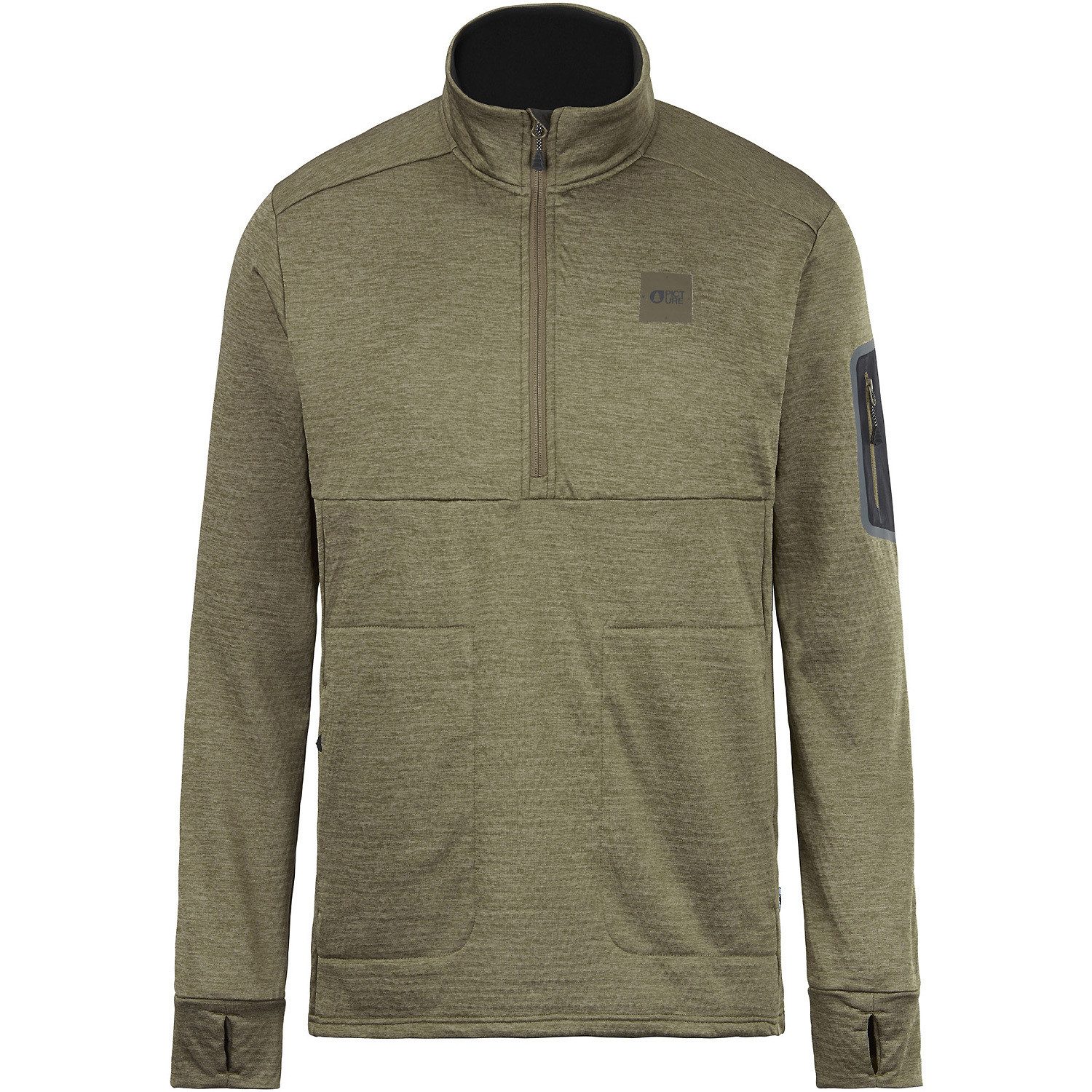 Picture Longsleeve Толстовки M BAKE GRID 1/4 FLEECE