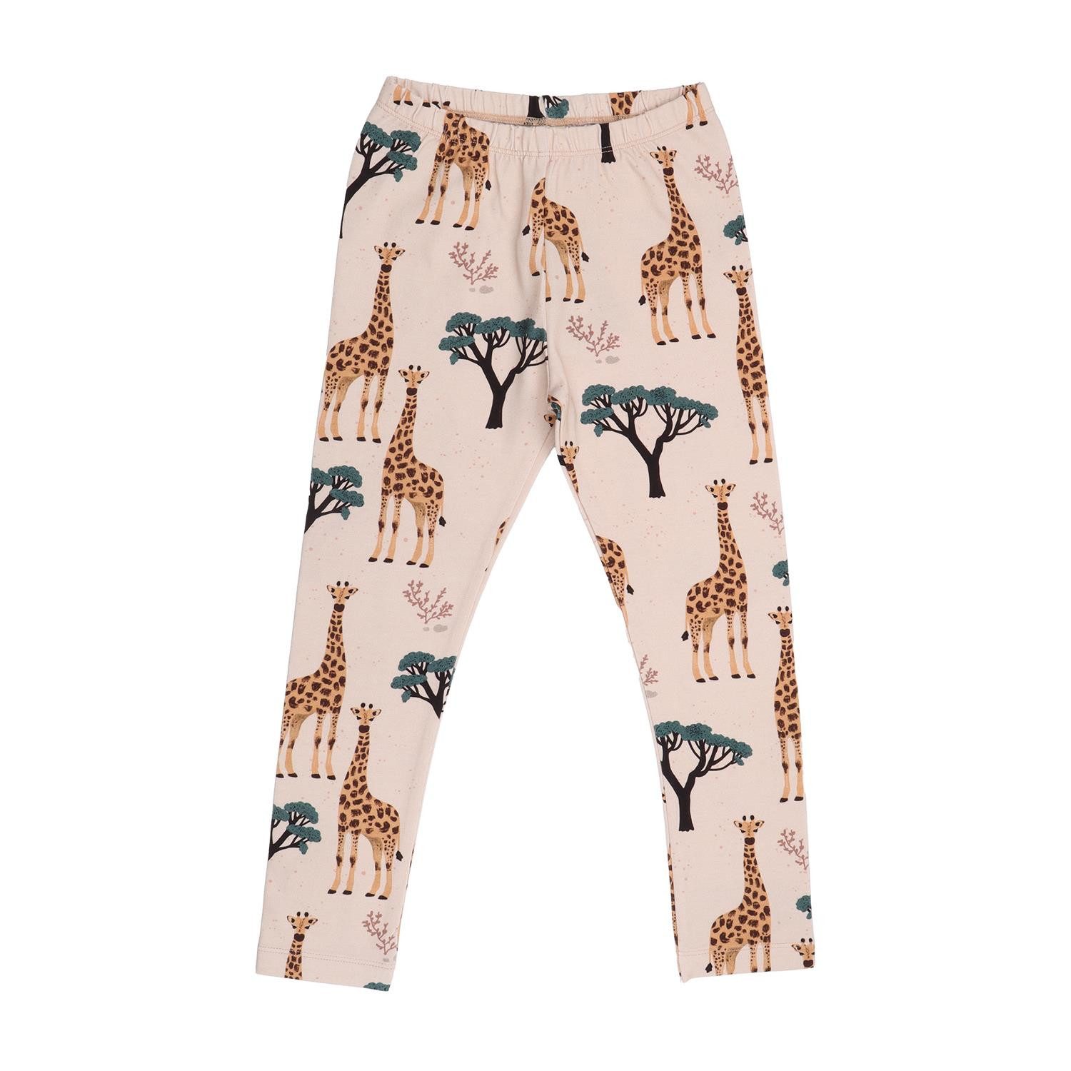 Leggings Leggings mit Giraffendesign aus Bio-Baumwolle