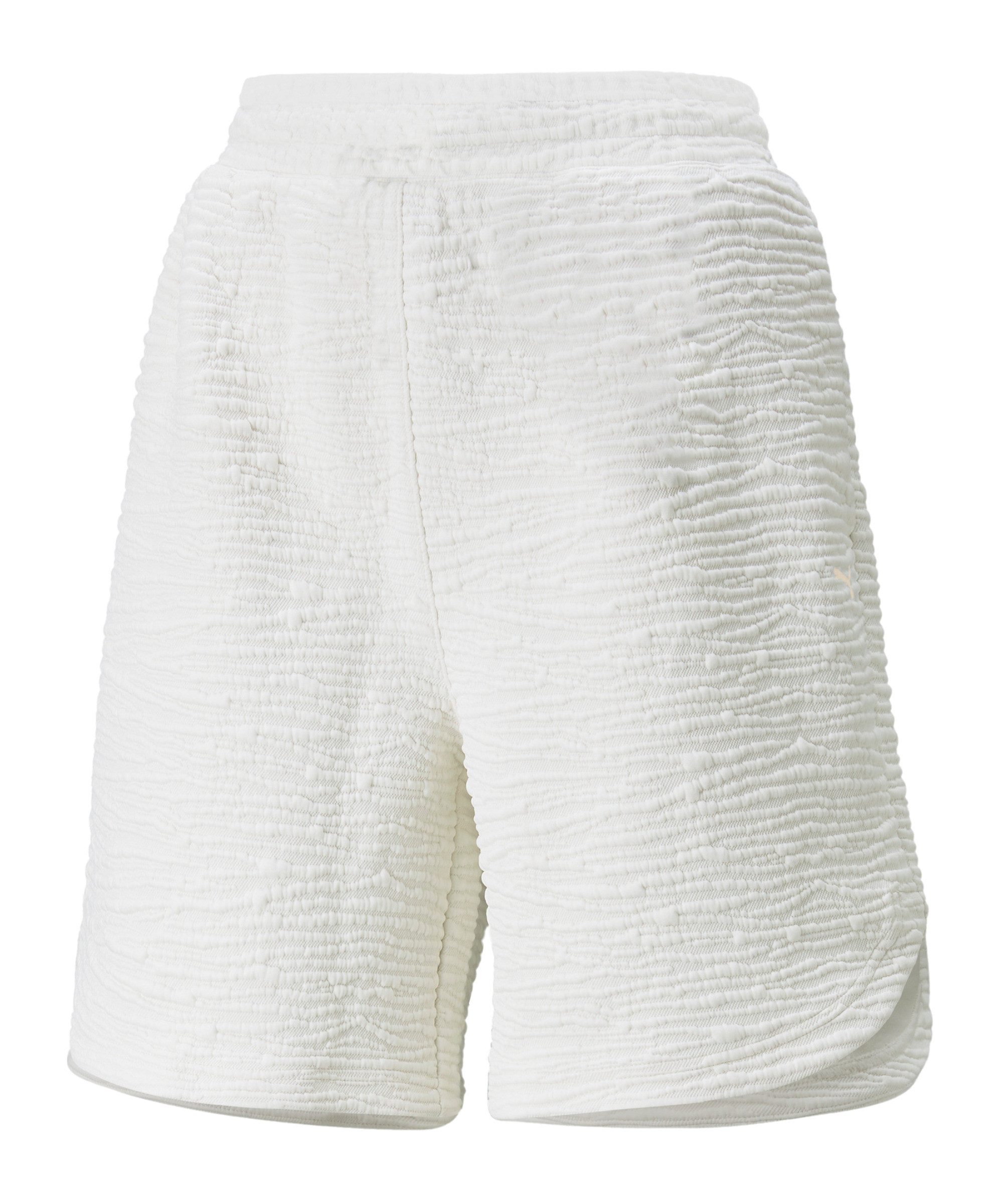 PUMA Jogginghose PUMA Snow Tiger Wide Long Short Damen Weiß Shorts