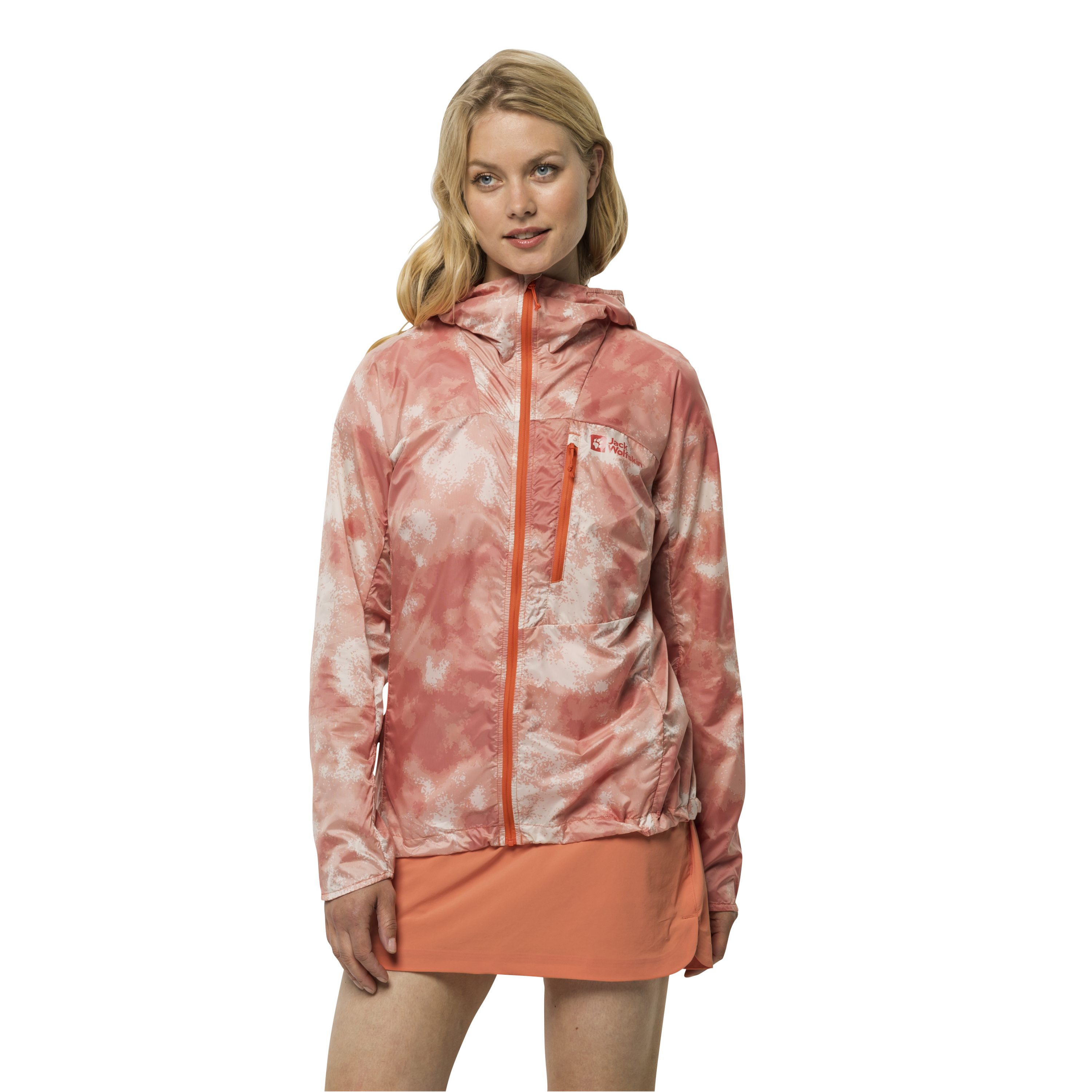 Jack Wolfskin Windbreaker PRELIGHT WINDBREAKER W guave 51