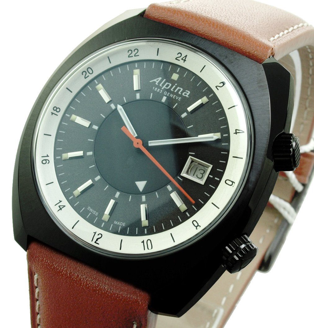 Uhr HERITAGE Watches Pilot Alpina Herren Automatikuhr Startimer AL-555DGS4FBH6