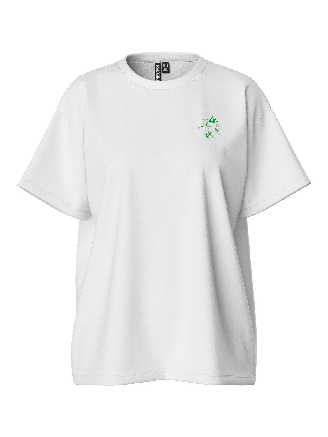 pieces Kurzarmshirt PCTRIXIE SS O-NECK OVERSIZED günstig online kaufen