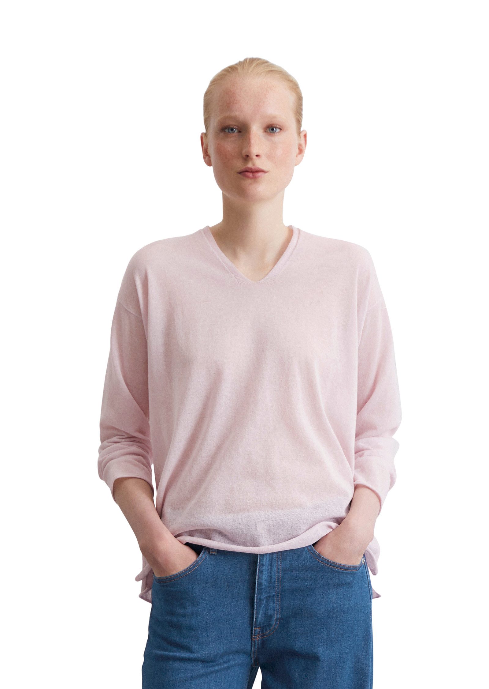 Marc O'Polo Strickpullover aus Organic-Cotton-Mix günstig online kaufen