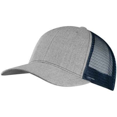 Livepac Office Baseball Cap Basecap mit Netz / Farbe: grau-dunkelblau