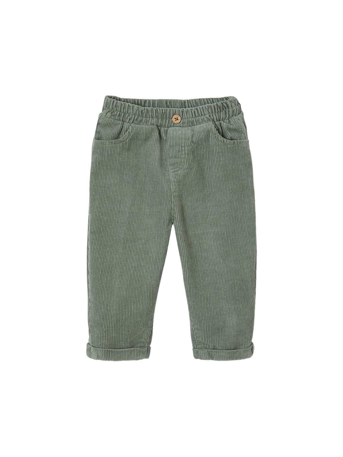 vertbaudet Cordhose Baby Cordhose mit Dehnbund Dehnbund