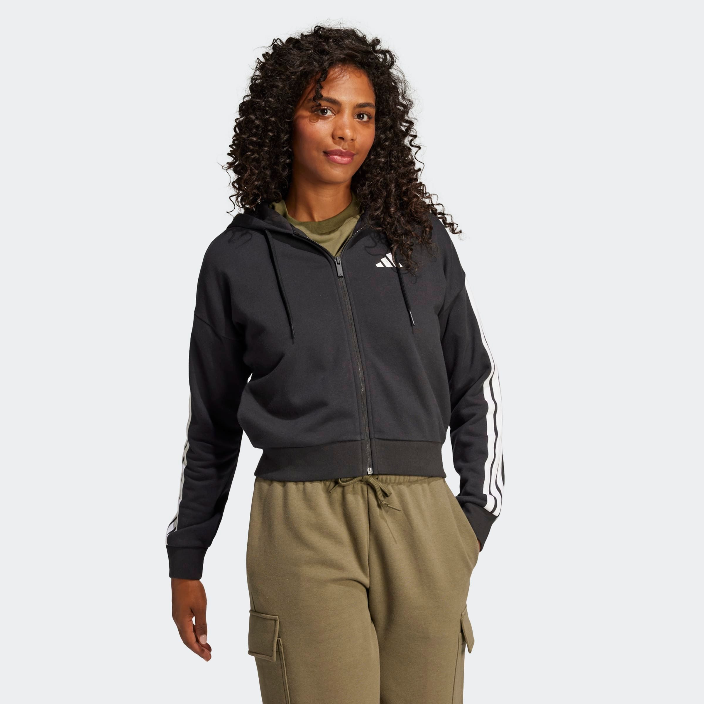 adidas Sportswear Kapuzensweatshirt W 3S FT günstig online kaufen