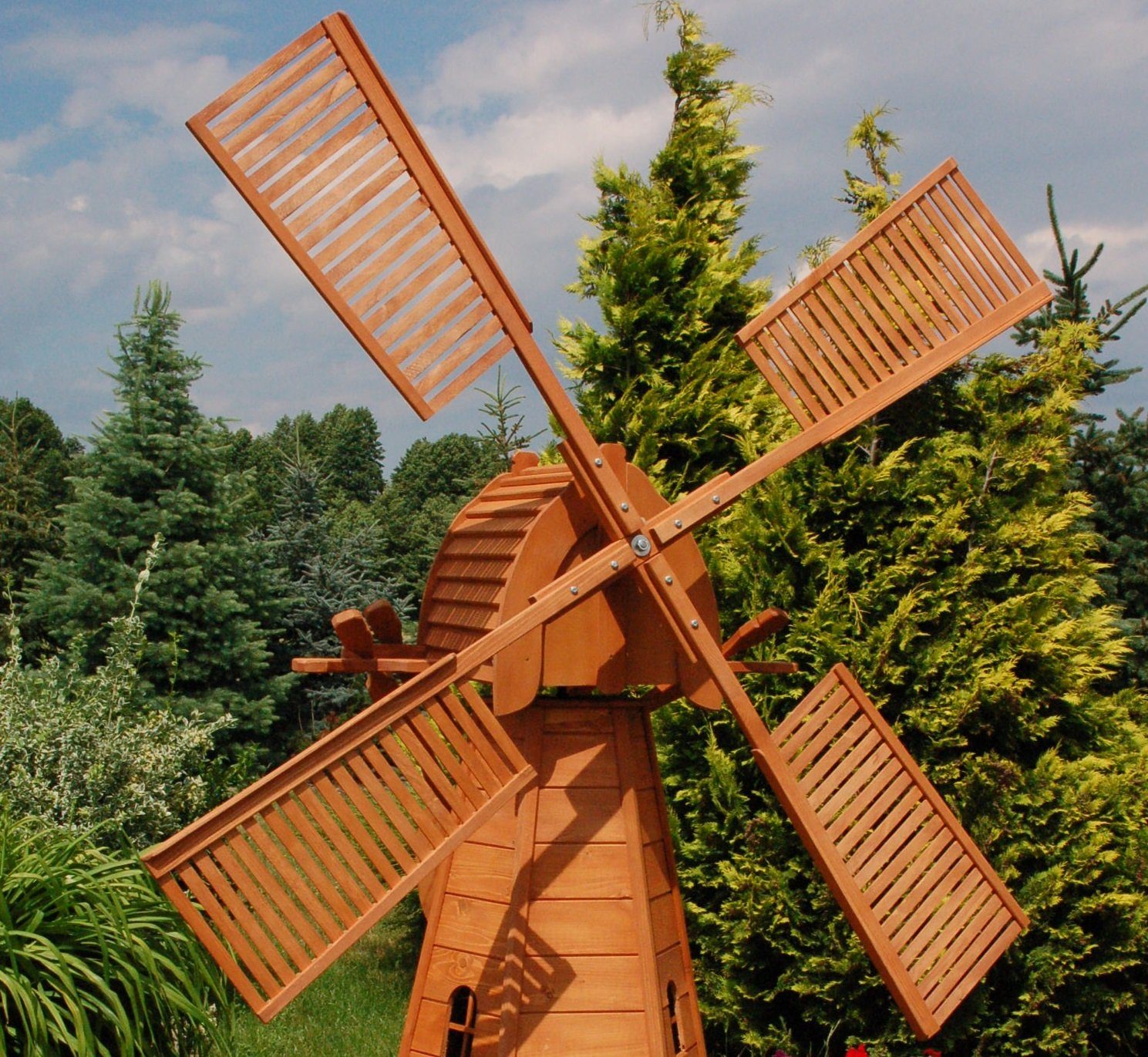 DSH DEKO SHOP HANNUSCH Gartenfigur Windmühlenflügel – Spannweite 188 cm