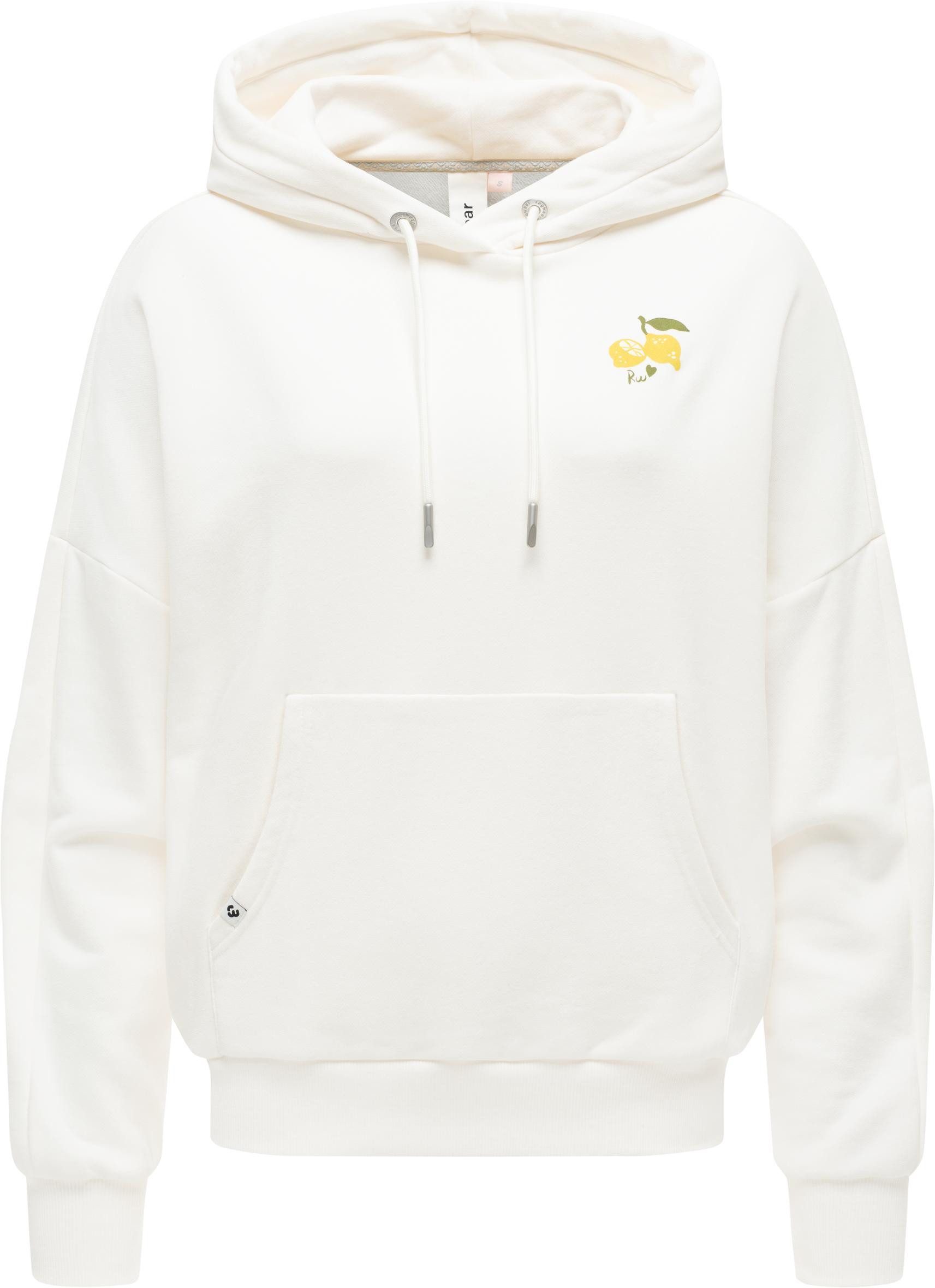 Ragwear Kapuzenpullover Pirita PP oversized Damen Hoodie mit Print-Akzenten