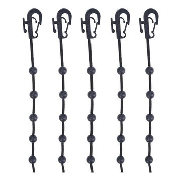 Hama Kabelbinder 5x Pearl Fix Kabelbinder wiederverwendbar (5-St) Spar-Set mit 5 Stück, Kugel-Binder wiederlösbar, Schnell-Binder