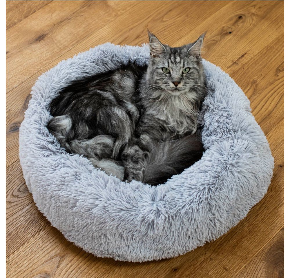 Thumbnail - Procyon Tierbett PROCYON Donut Bett - 60 cm Farbe: dunkelgrau