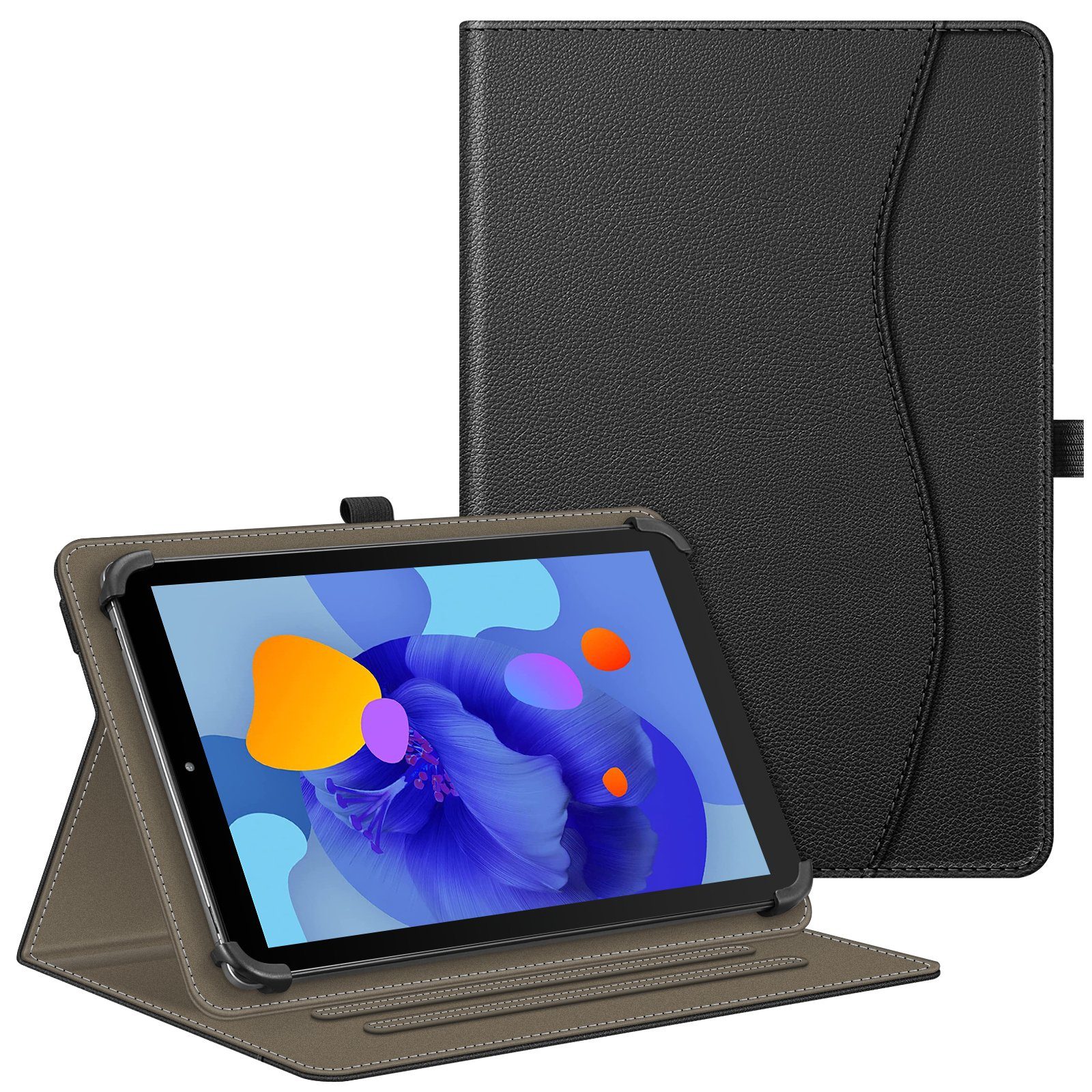 Fintie Tablet-Hülle Universal Hülle für Blackview Tab60 WiFi Tablet 10''/Tab 70/Tab 80 10" SGIN/HotLight/DOOGEE/Fullant 10.1 Zoll, Multi-Winkel Hülle Universal für 9-11 Zoll Tablet