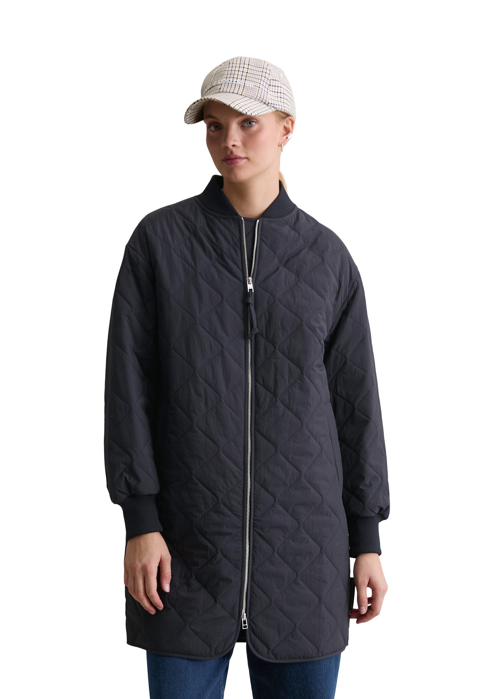 Marc O'Polo DENIM Steppmantel aus recyceltem Nylon