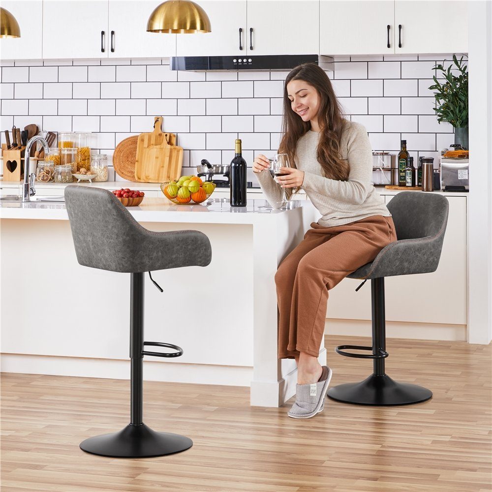 Yaheetech Barhocker (2 St), Barstuhl Bistrohocker günstig online kaufen