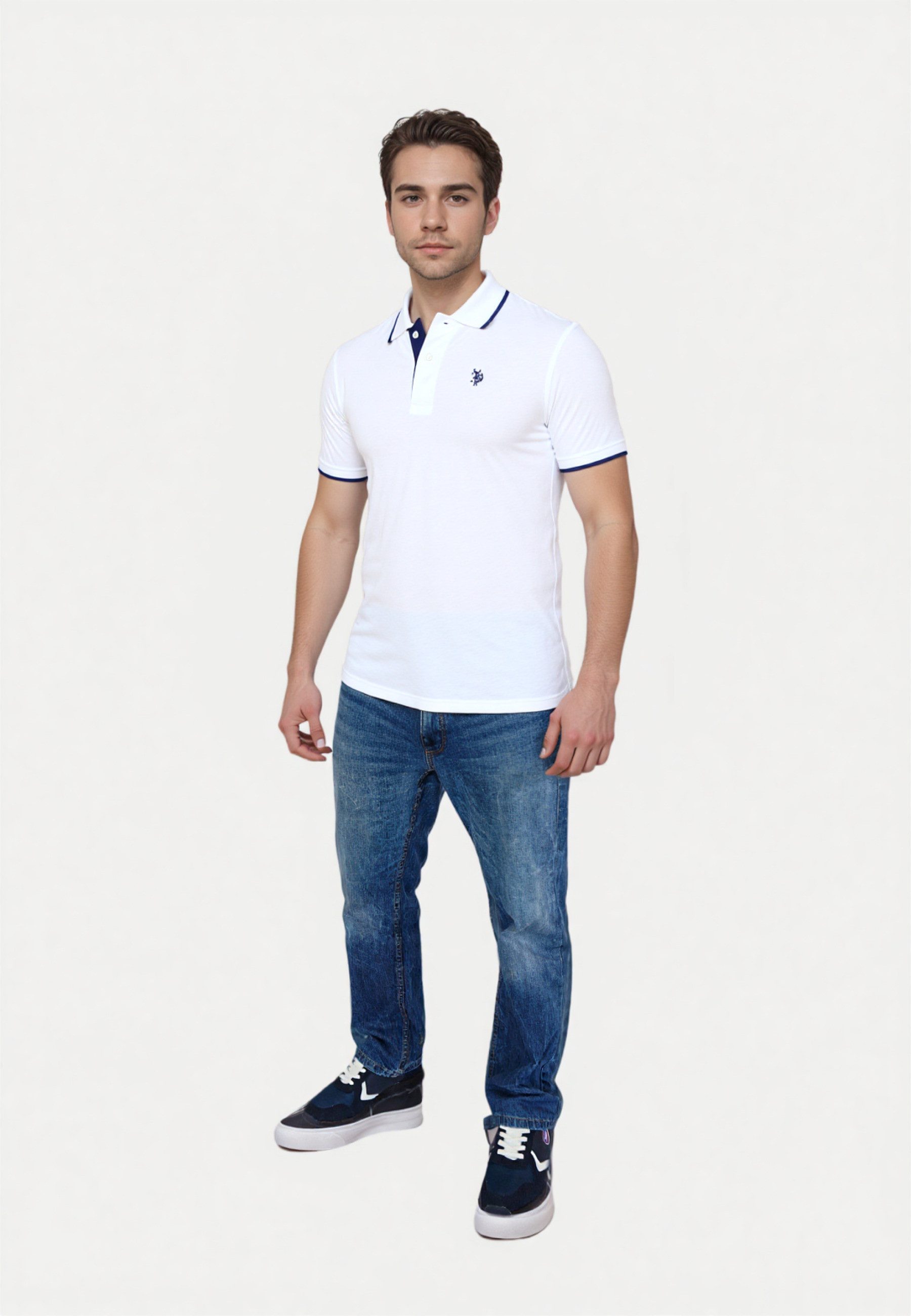 U.S. Polo Assn. Poloshirt Poloshirt Shortsleeve Fashion (1-tlg., 1)