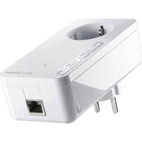 DEVOLO Magic 1 LAN Ergänzung (1200Mbit, G.hn, 1x GbitLAN, Heimnetz) LAN-Router