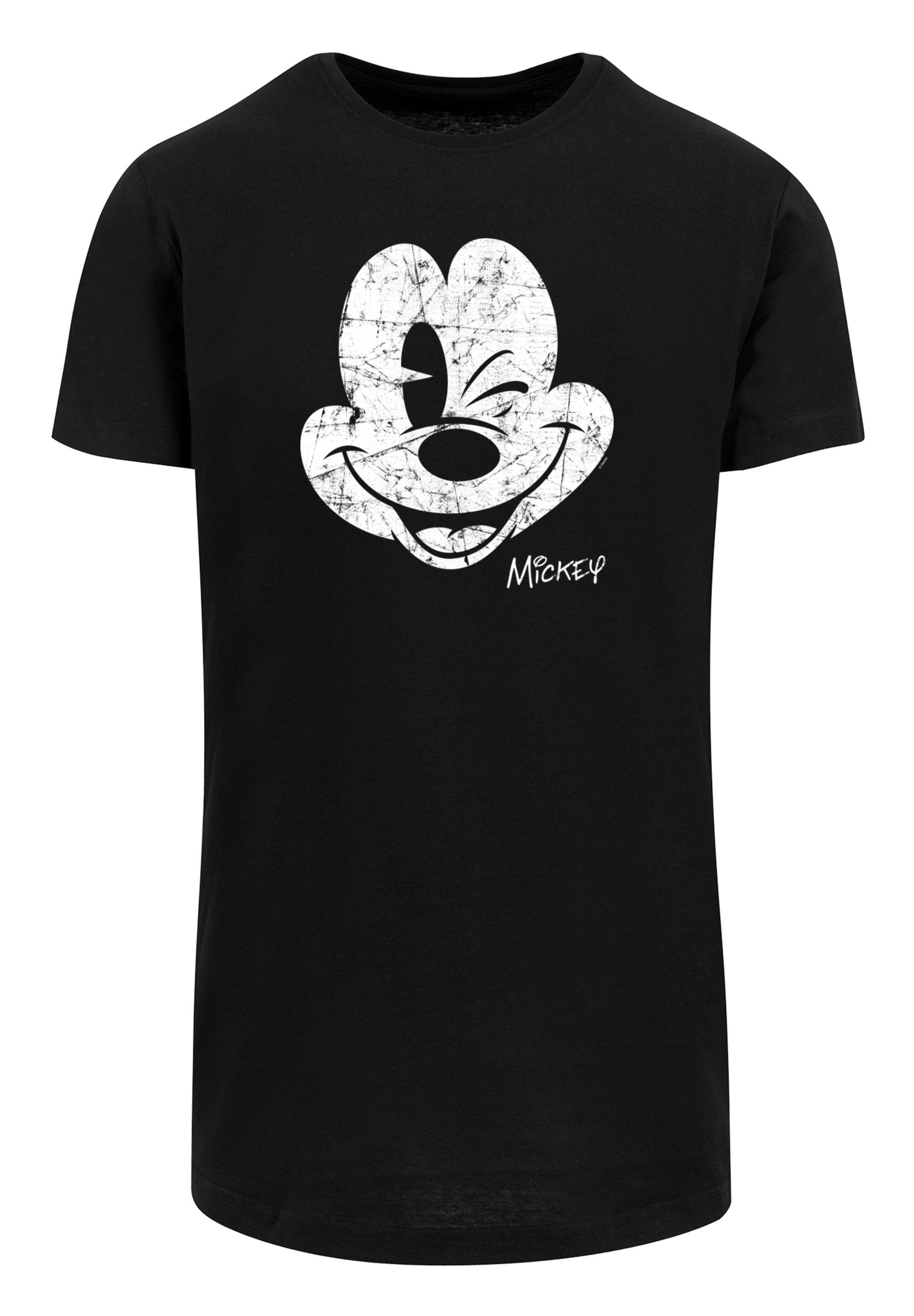 Beaten Mickey Print F4NT4STIC ' T-Shirt Mouse Since