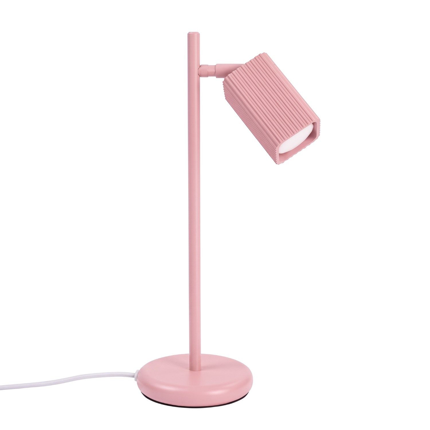 SOLLUX lighting Schreibtischlampe Tischlampe RAYO rosa, Nicht enthalten