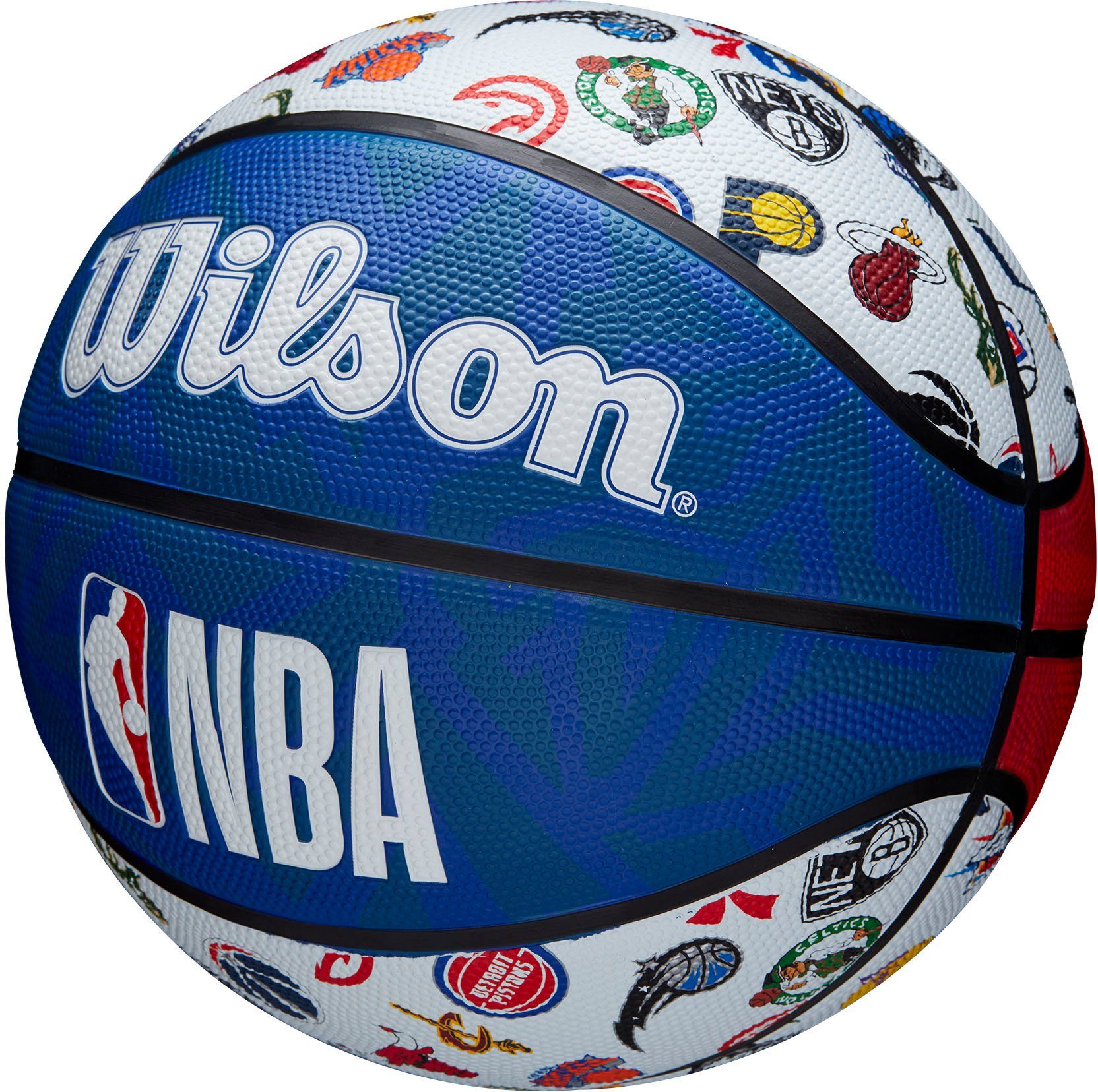 XTREM toys & sports Wilson Basketball NBA ALL TEAM BSKT RWB SZ7 | Sportbälle