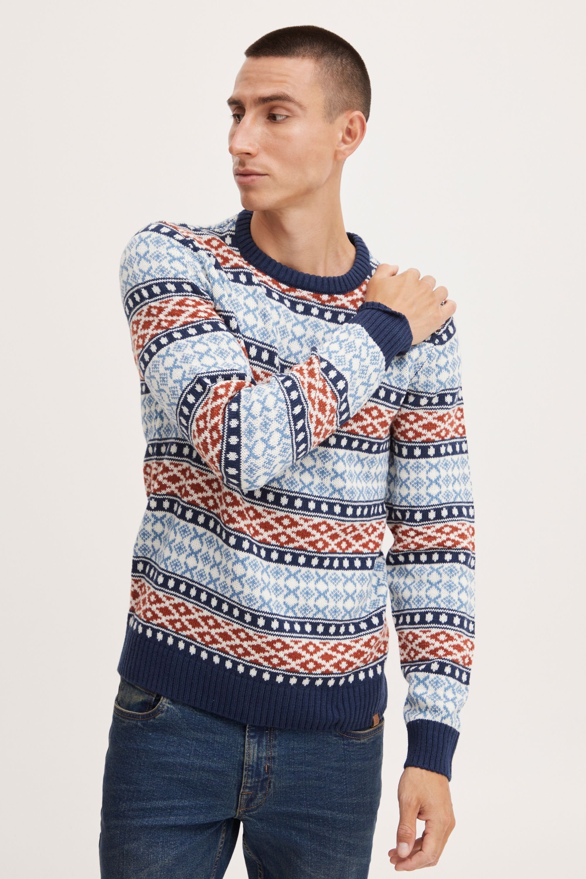 Blend Norwegerpullover BHTjorben Stilvoller Norweger-Pullover mit günstig online kaufen