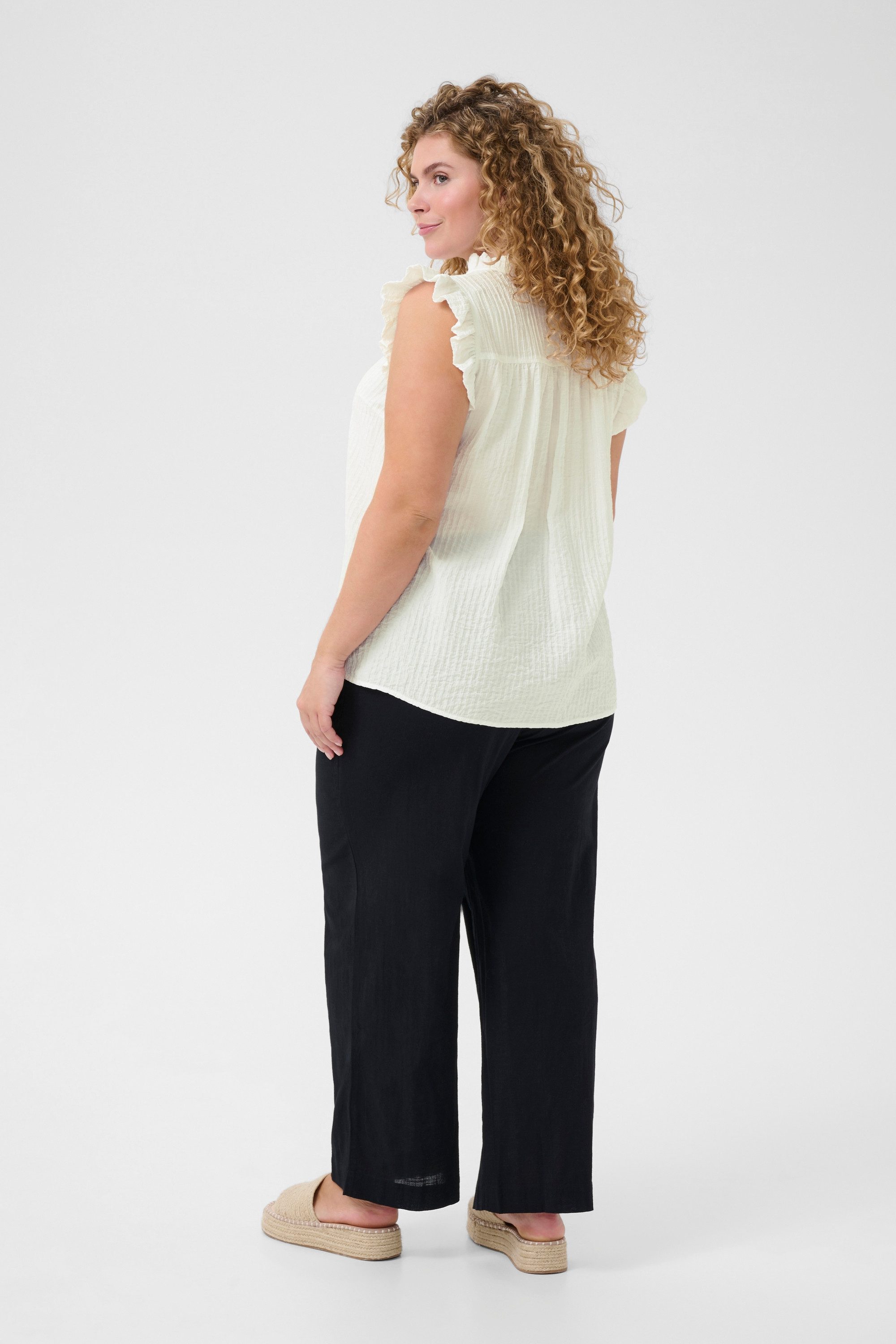 KAFFE Curve Blusentop Ärmellose Bluse KClyana günstig online kaufen