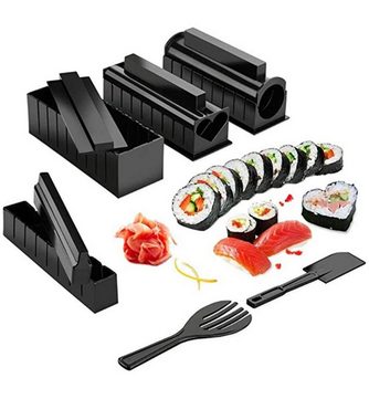PRECORN Sushi-Roller 11tlg. Sushi Set Sushi Maker Set Perfekt für Sushi DIY