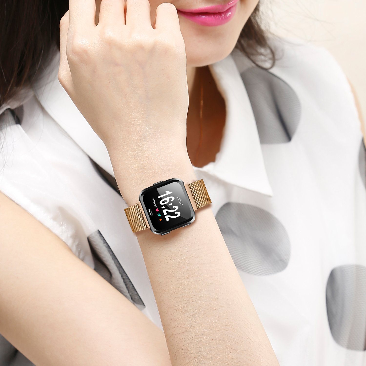 Diida Smartwatch-Armband Smartwatch-Armband, Watch 2 für Band, / Versa Versa / Fitbit Uhrenarmbänder, SE Lite