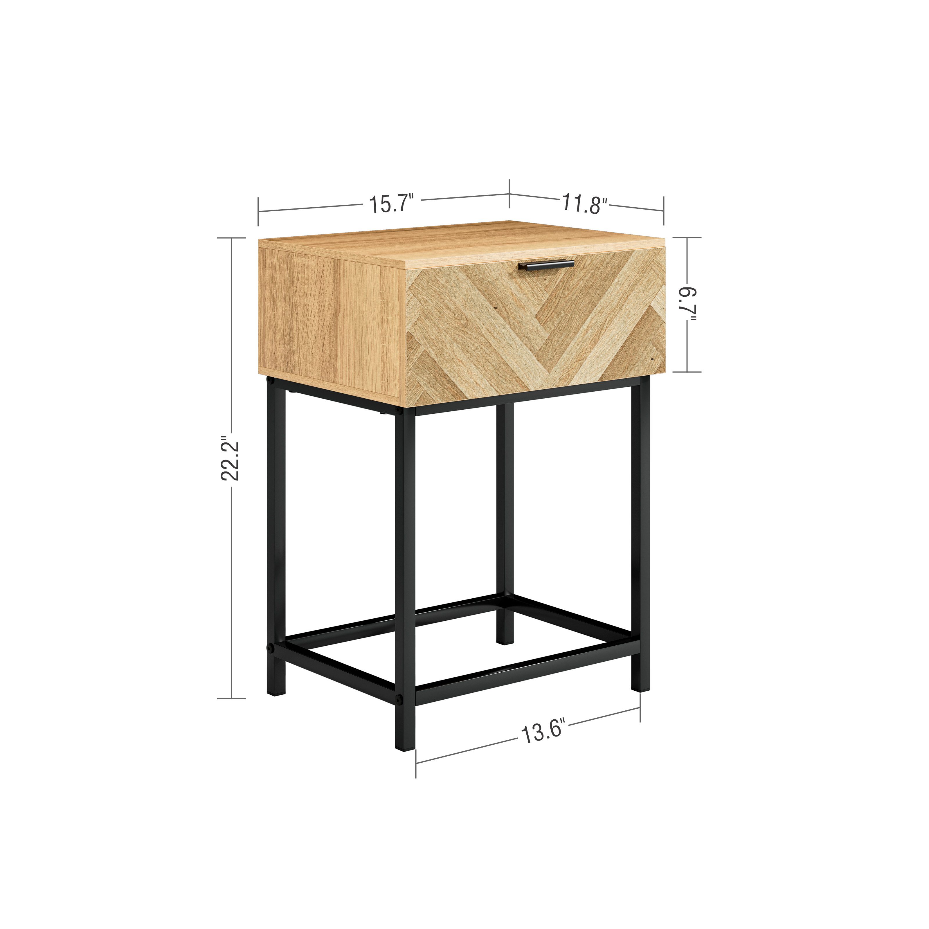 Gall&Zick Nachttisch Nachttisch, Beistelltisch, Modern günstig online kaufen