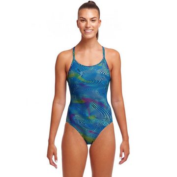 Funkita Badeanzug Wires Crossed für Damen schnelltrocknend