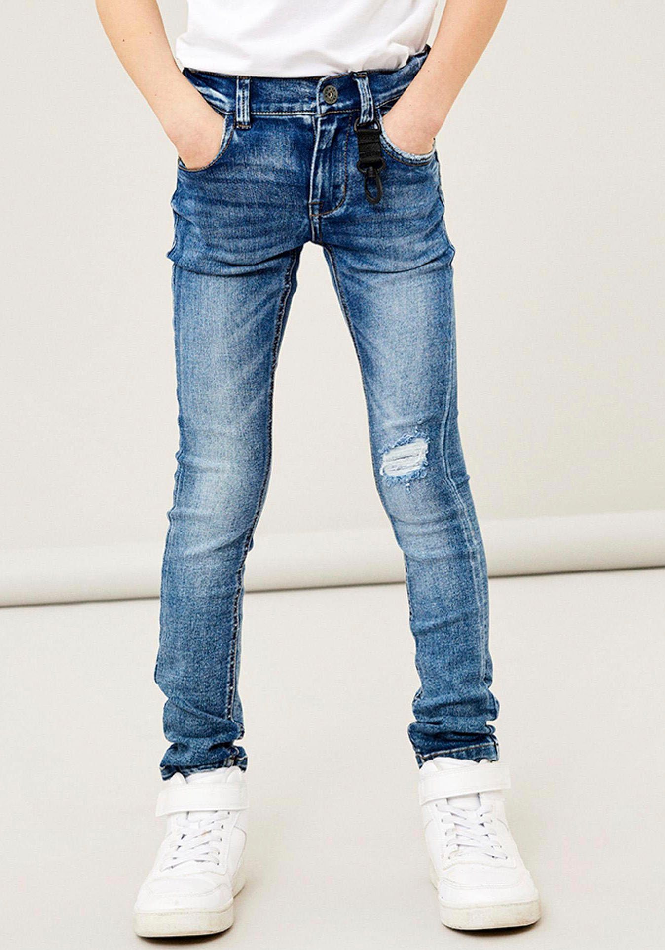 Name It Stretch-Jeans NKMPETE DNMTONSON. Reduzierter Preis € 25,99. Unverbindliche Preisempfehlung € 32,99