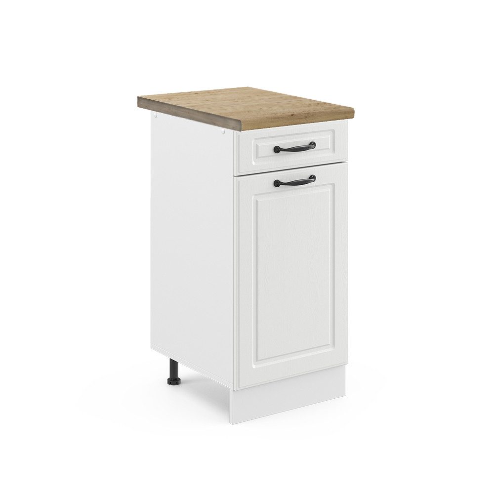 Vicco Unterschrank R-Line, Weiß Landhaus/Weiß, 40 günstig online kaufen