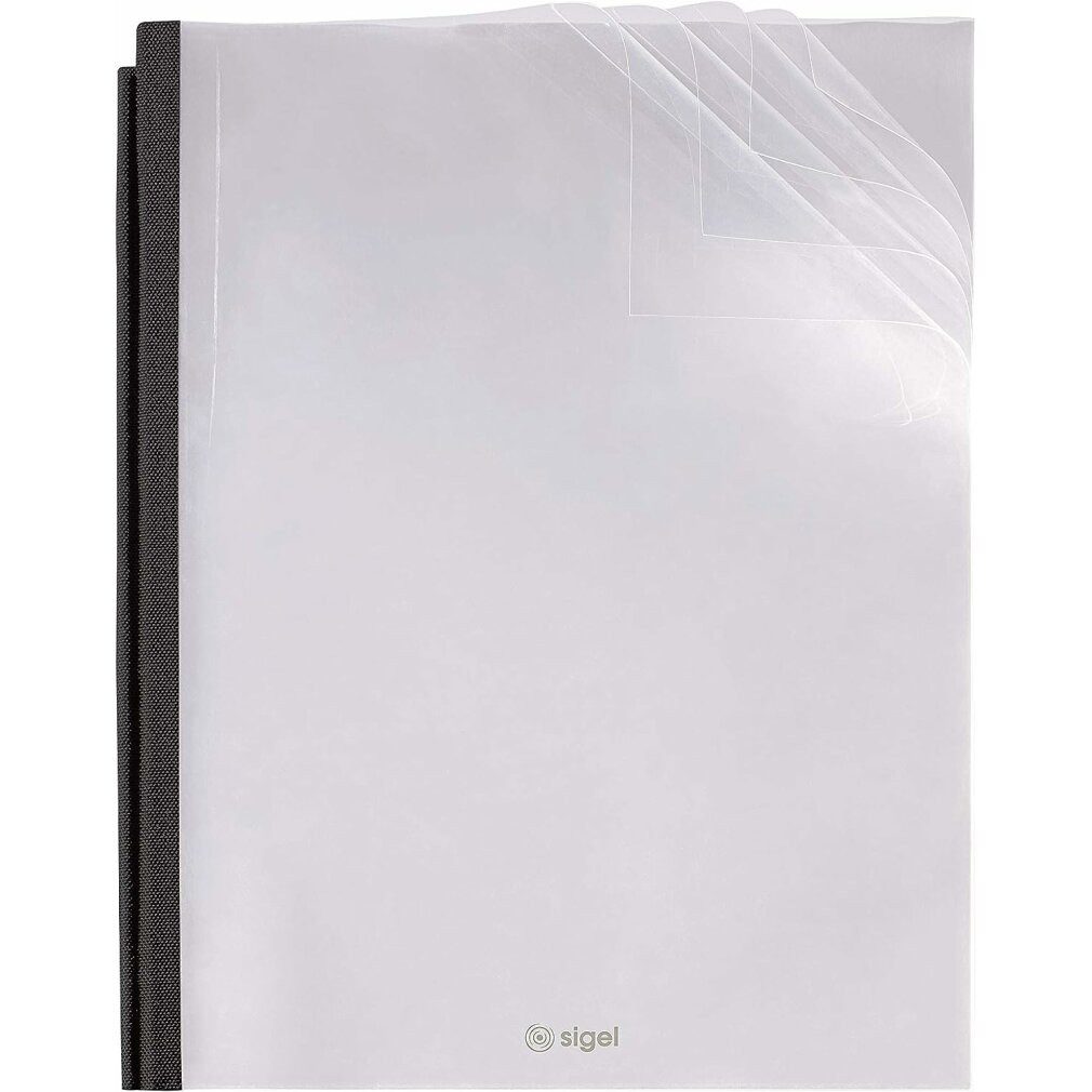 Fächermappe 5 Sichthüllen Conceptum Flex DIN A5 transparent glatt 0,02 mm