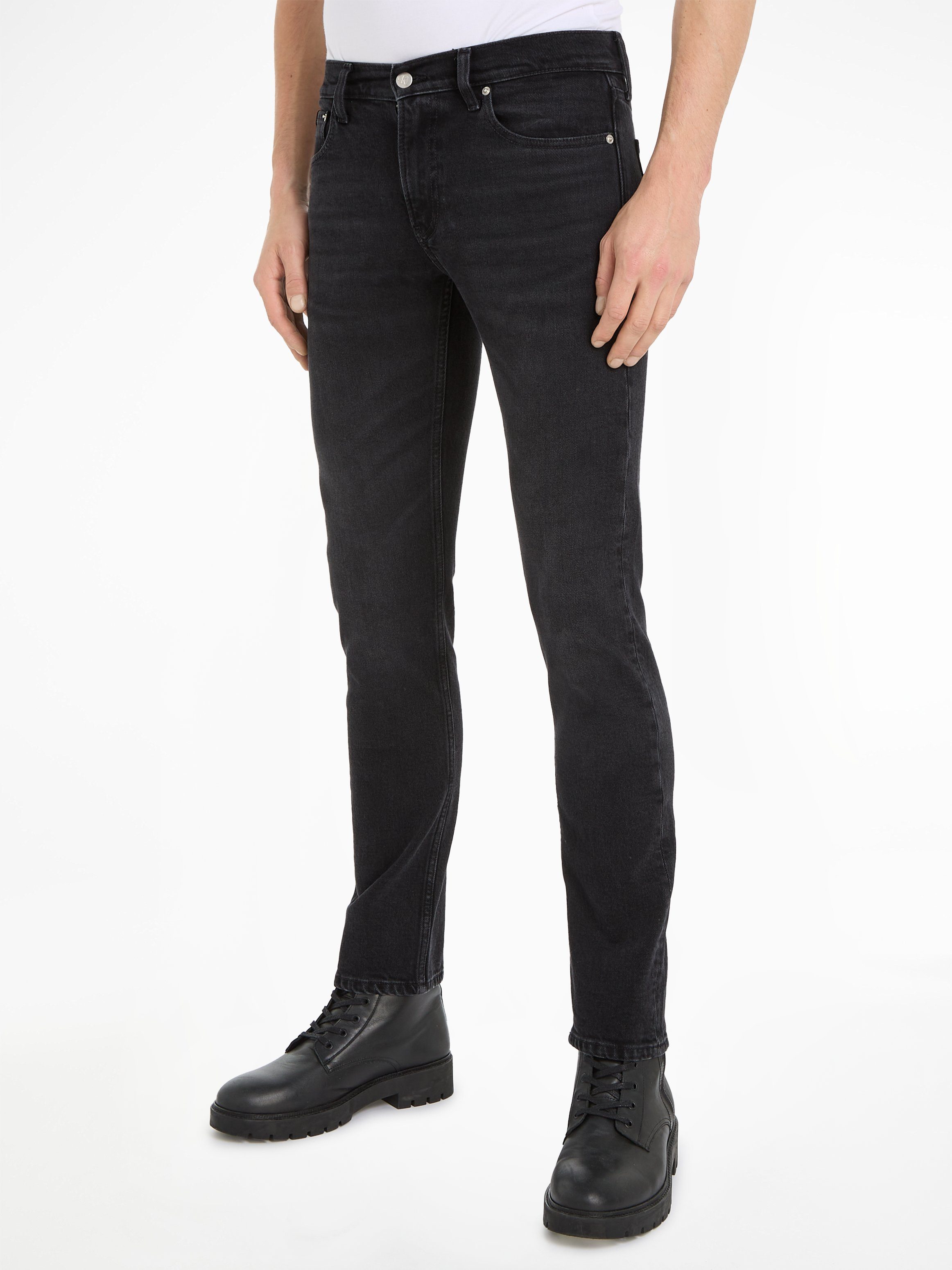 Calvin Klein Jeans Slim-fit-Jeans SLIM Denim Black