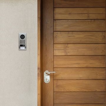 DoorBird Doorbird D1102V Video-Türsprechanlage (Außenbereich, Haustür, Eingangsbereich, Smarte Video Türsprechanlage mit App-Steuerung, WiFi und Ethernet)